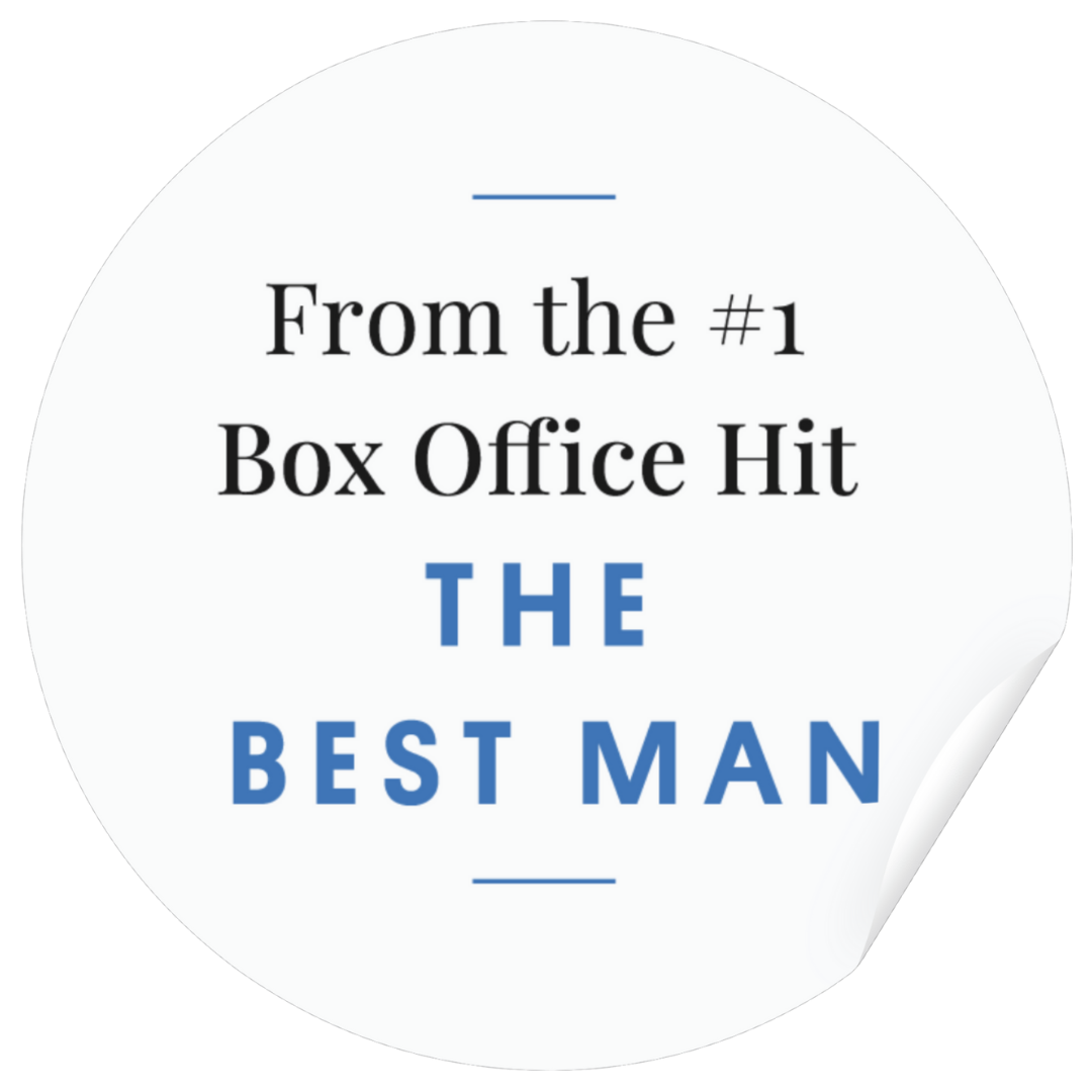 Best Man Banner Badge